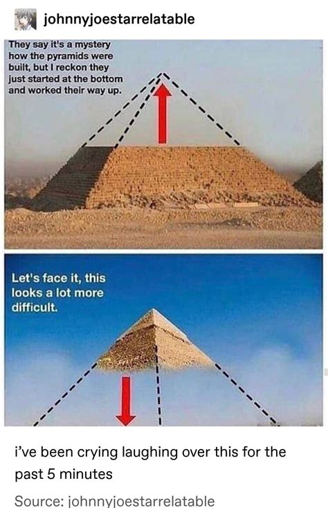 Pyramid curse meme